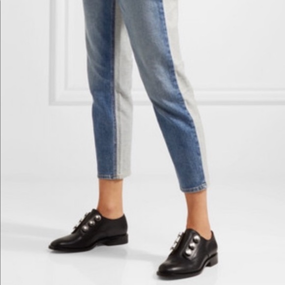 Alexander Wang Matilda Black Derby Shoes - Picture 7 of 12